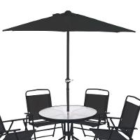 Conjunto Jardim Toronto Com Mesa Guarda-sol E Cadeiras Mor - 3