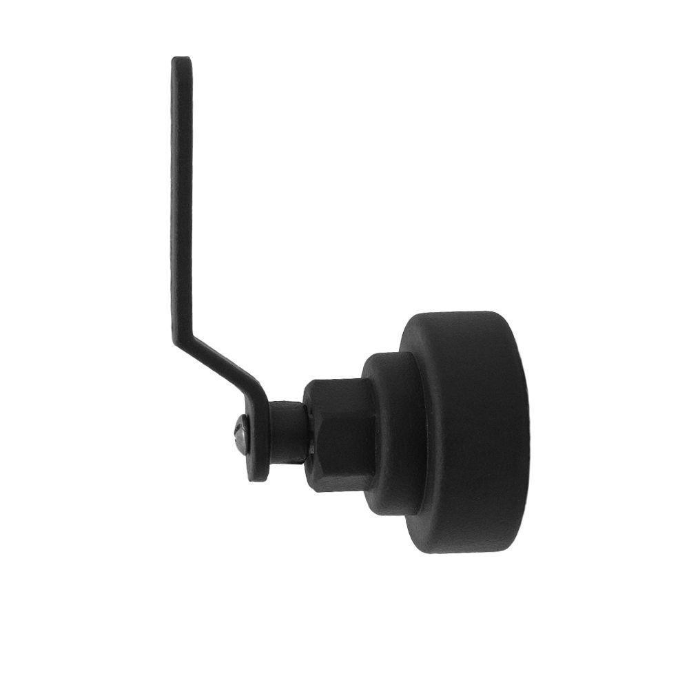 Acabamento Registro Padrão Deca Industrial Rústico Preto Fosco - 3