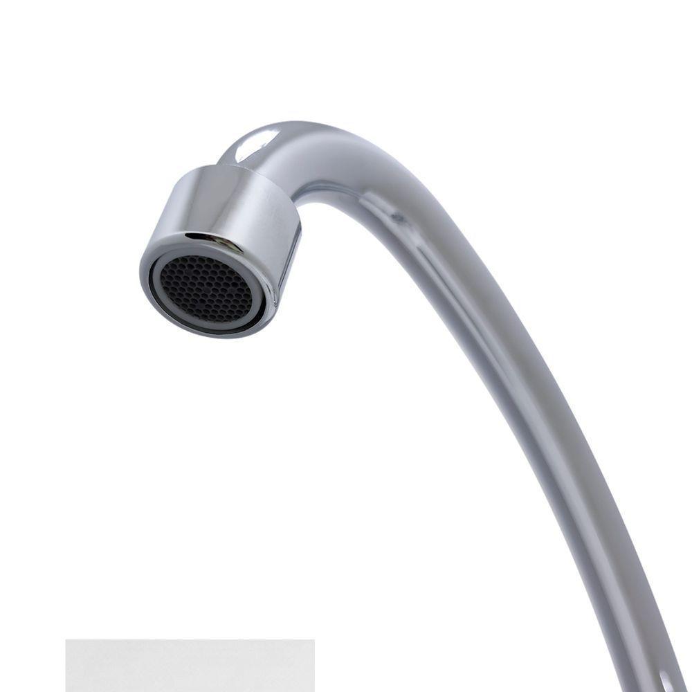 Torneira Pia Bancada Mesa Cozinha Bica Móvel Cromado Abs 1/4 De Volta - 4