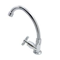 Torneira Pia Bancada Mesa Cozinha Bica Móvel Cromado Abs 1/4 De Volta - 5