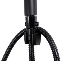 Chuveiro Ducha Gás Solar Autolimpante Preto Black C/ Desviador Duchinha Chuveirinho De Mão Completo - 2