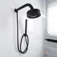Chuveiro Ducha Gás Solar Autolimpante Preto Black C/ Desviador Duchinha Chuveirinho De Mão Completo - 6