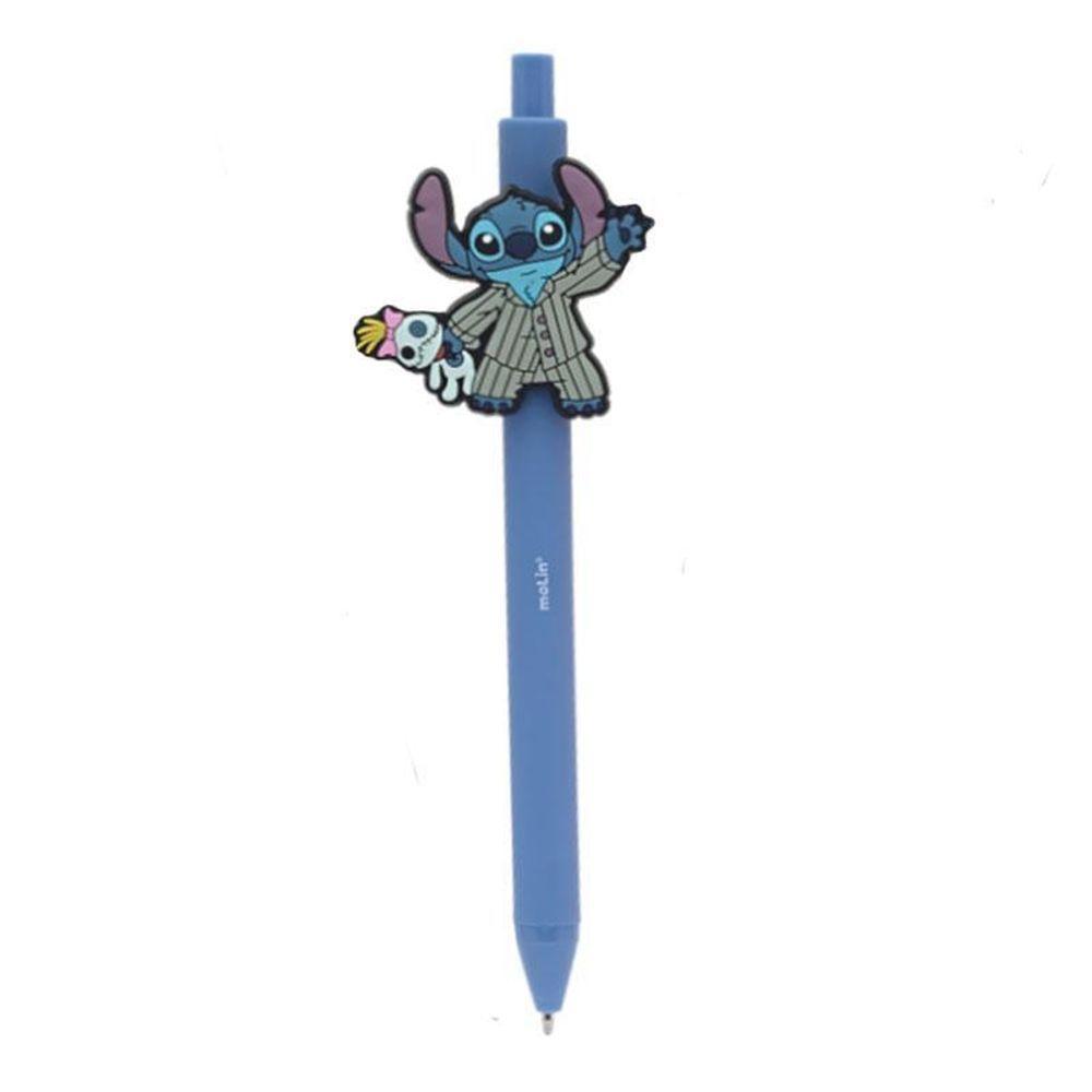Caneta Esferográfica Retrátil Stitch Pijama Azul - Molin - 1