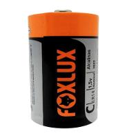 Kit 10 Pilha Alcalina Média C Foxlux - 2