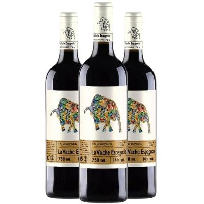 Vinho Tinto La Vache Espagnole Tempranillo 750Ml (3 Und)