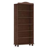 Estante Para Livros Com 5 Prateleiras Rubi Café Madeira Pinus - Finestra - 3