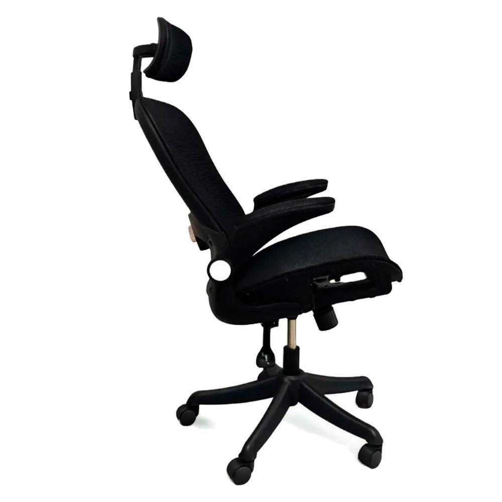 Cadeira Escritório Giratória Apoio De Cabeça Office Gamer - 5