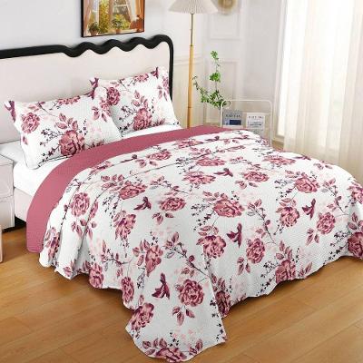 Kit Cobre Leito Casal + 2 Porta-travesseiros Capri Aurora