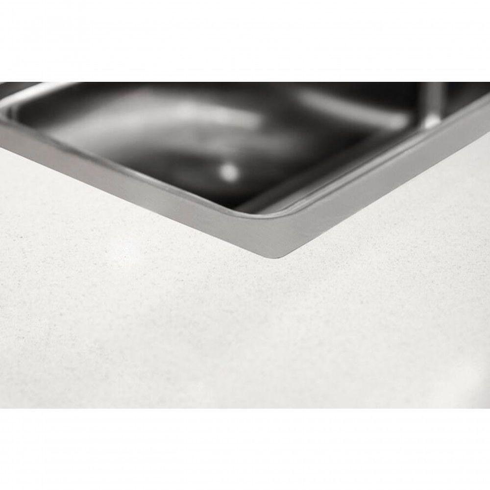 Cuba Tramontina Design Collection Quadrum 70 Em Inox Acabamento Acetinado E Válvula De 4 1-2" Com Escape - 3