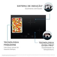 Cooktop 4 Bocas De Indução 77cm Freezone Even Pro Midea CFBX42 - 220V - 6