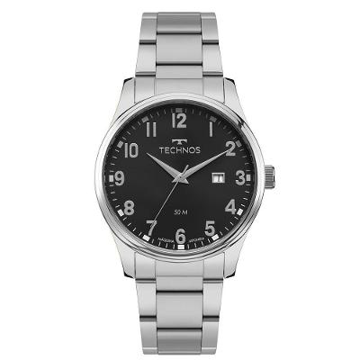 Relógio Technos Masculino Steel Prata - 2115tzc-1p