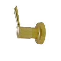 Kit 2 Acabamentos Registro Pressão E Gaveta 16 Estrias Padrão Deca Dourado - 3