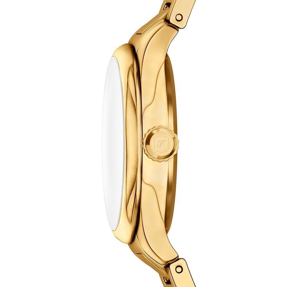 Relógio Fossil Feminino Gilmore Dourado - Es5421-1kn Relógio Fossil Feminino Fossil Fem - Es5421-1kn - 3