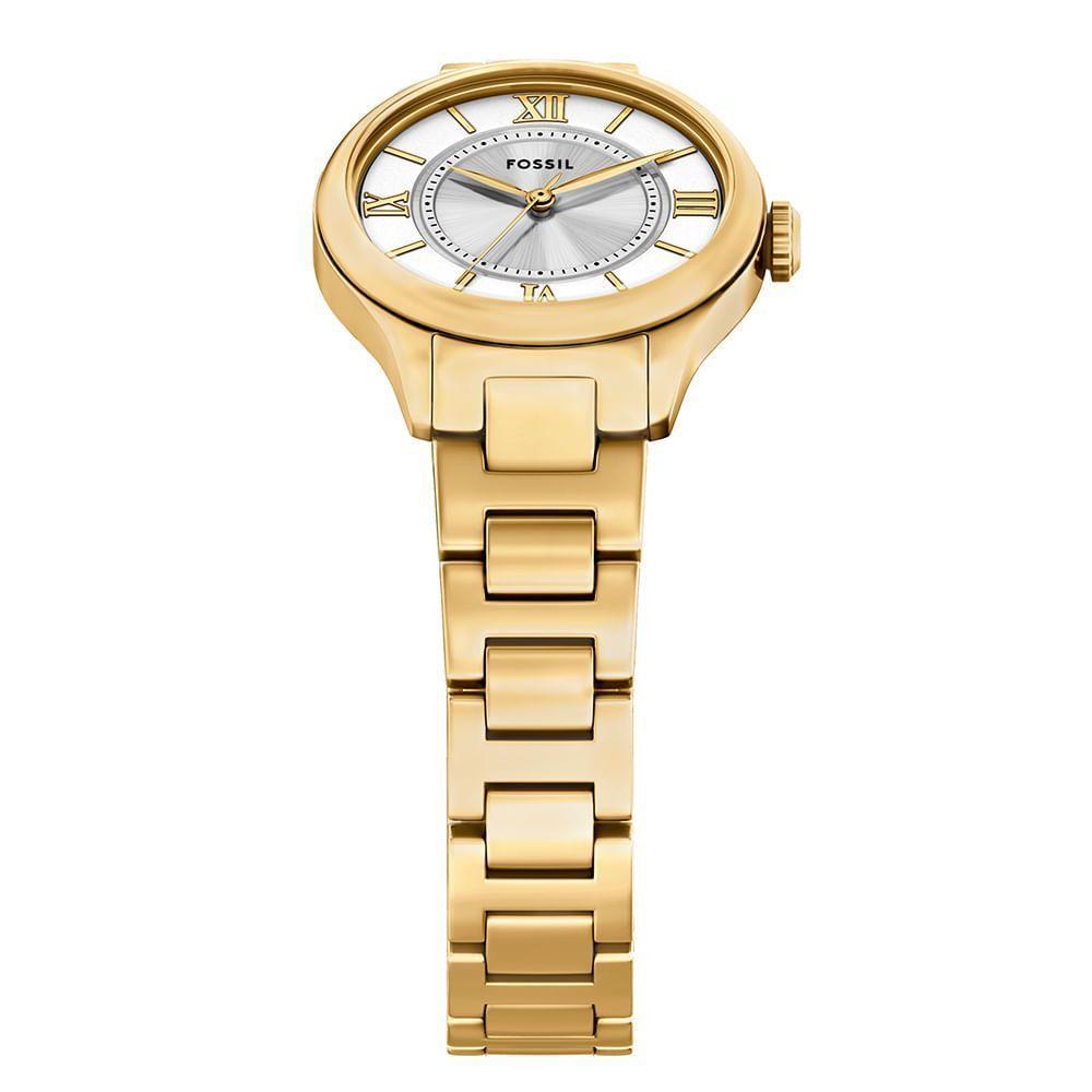 Relógio Fossil Feminino Gilmore Dourado - Es5421-1kn Relógio Fossil Feminino Fossil Fem - Es5421-1kn - 6