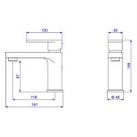 Torneira Misturador Monocomando Deca Drop 2875.c91 De Bancada Cromada - 2