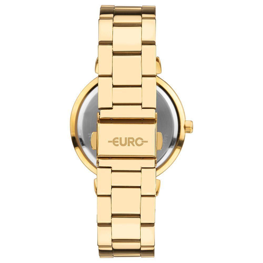 Relógio Euro Feminino Stones Dourado - Eu2035yxx-4d - 3