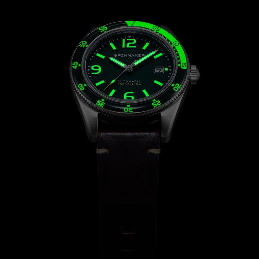 Relógio Spinnaker Fleuss Automatic Lagoon Green Sp-5055-0c - 5