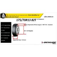 Kit 4 Pneus Dunlop 175/70r14 Sp Touring R1 - 5