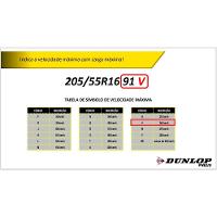 Kit 4 Pneus Dunlop 205/55r16 Sport Fm800 Preto - 2