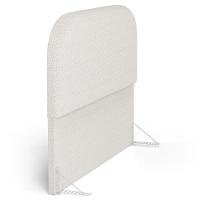 Cabeceira Cama Box Casal 140cm Orgânica Lanna W01 Bouclê Cru - Lyam Decor - 6