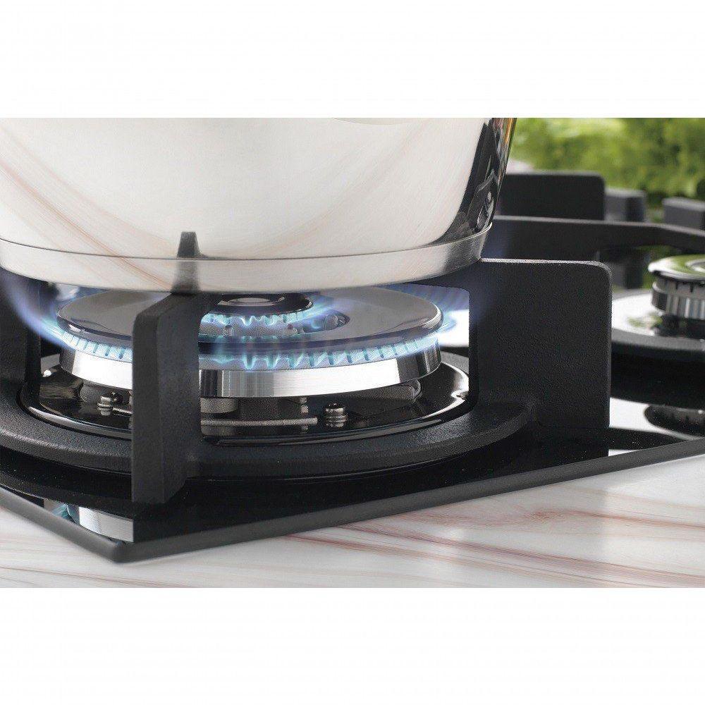 Fogão Cooktop Fischer 4 Bocas Tripla Chama Infinity Preto 26297 - 57076 Bivolt - 2