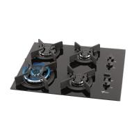 Fogão Cooktop Fischer 4 Bocas Tripla Chama Infinity Preto 26297 - 57076 Bivolt - 1