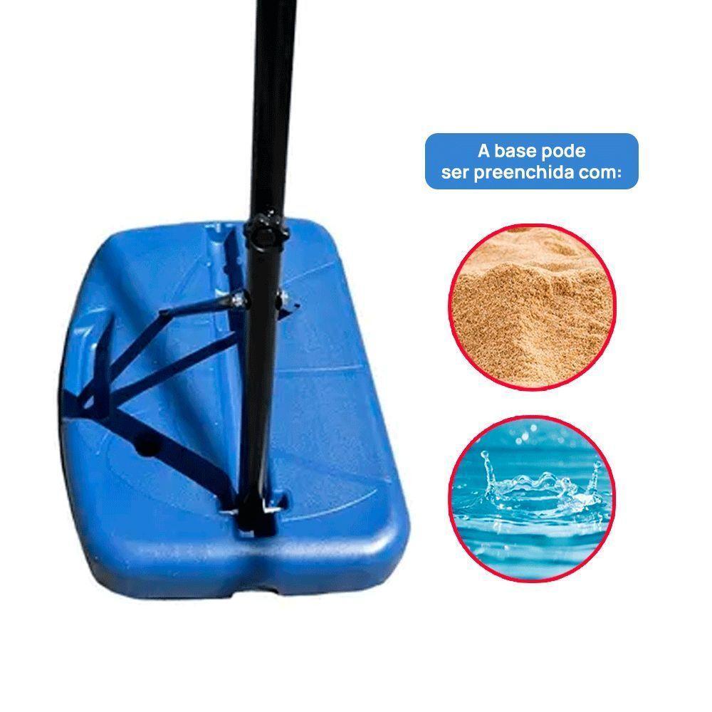 Tabela Cesta De Basquete Portátil Ajustável Winmax Base Com água Ou Areia - 3