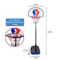 Tabela Cesta De Basquete Portátil Ajustável Winmax Base Com água Ou Areia - 5