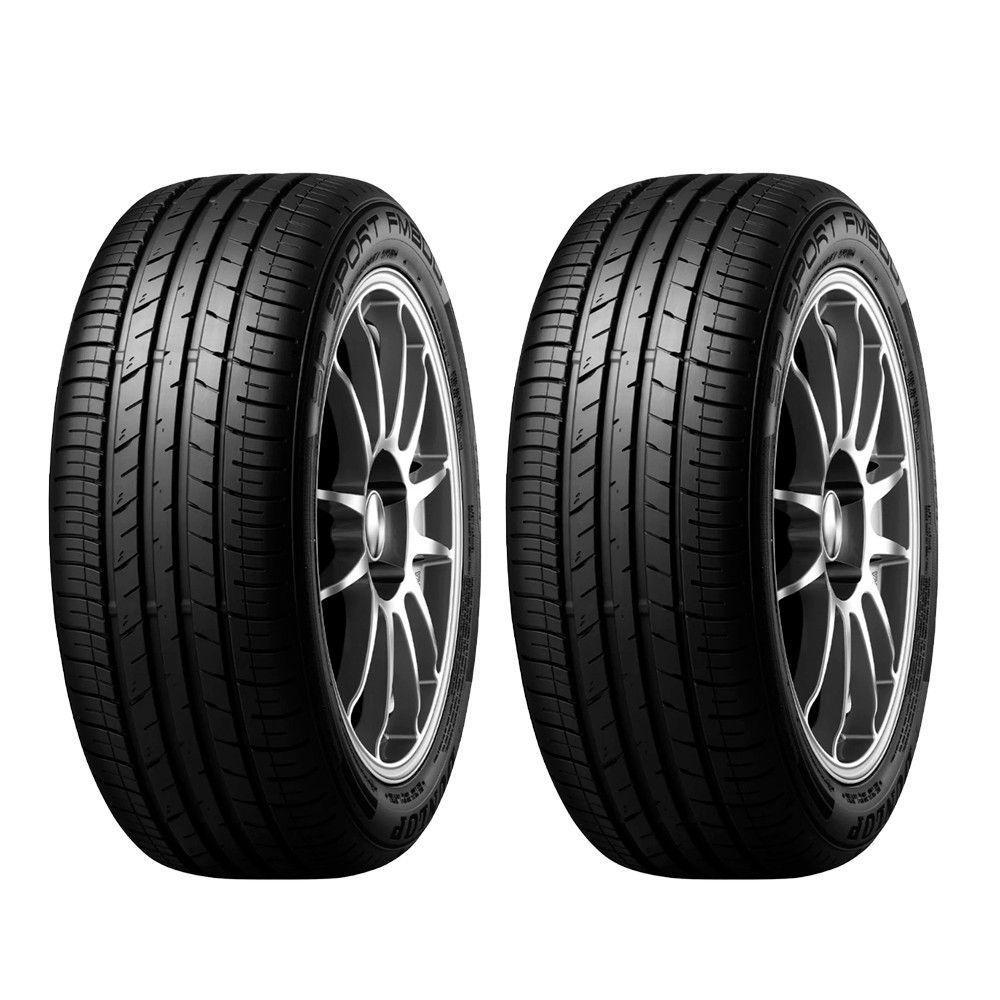 Kit 2 Pneus Dunlop 205/55r16 Sport Fm800 Preto - 1