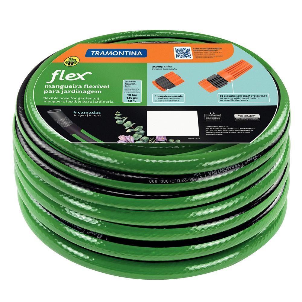 Lavadora Lava Jato Alta Pressão 1200w 110V + Mangueira Verde Pvc 15m Com Acessórios Tramontina 110V - 5