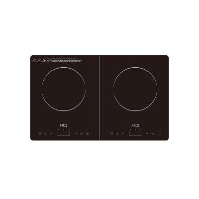 Cooktop De Indução HQ 2 Bocas Portátil 2000W Preto HQ-IDS3502 110V