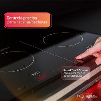 Cooktop De Indução HQ 2 Bocas Portátil 2000W Preto HQ-IDS3502 110V - 5