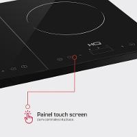 Cooktop De Indução HQ 2 Bocas Portátil 2000W Preto HQ-IDS3502 110V - 6