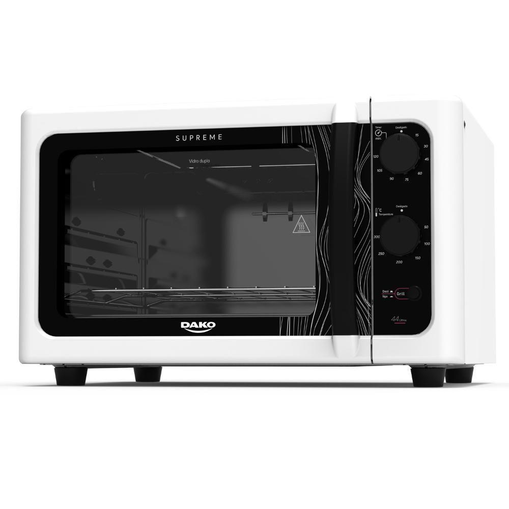 Forno de Bancada Elétrico Supreme Branco 44L Dako 220v - 4