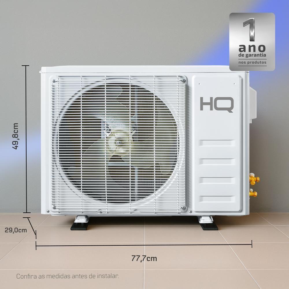 Ar-Condicionado Split HQ Hi Wall 12.000 BTUs Frio Branco 220V Monofásico - 7