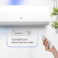 Ar-Condicionado Split HQ Hi Wall 12.000 BTUs Frio Branco 220V Monofásico - 5