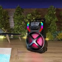 Caixa de Som Amplificada Britânia BCX12500 Woofer 15” 1000W Bivolt