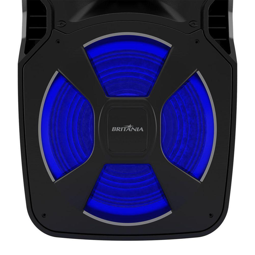 Caixa de Som Amplificada Britânia Bluetooth 5.0 650W BCX12000 Bivolt - 4
