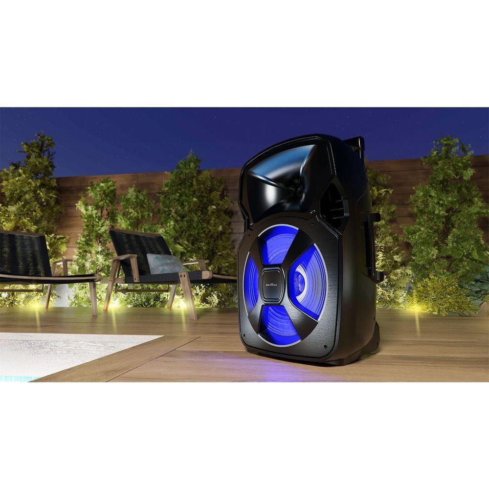 Caixa de Som Amplificada Britânia Bluetooth 5.0 650W BCX12000 Bivolt - 5