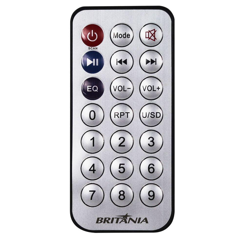 Caixa de Som Amplificada Britânia Bluetooth 5.0 650W BCX12000 Bivolt - 6