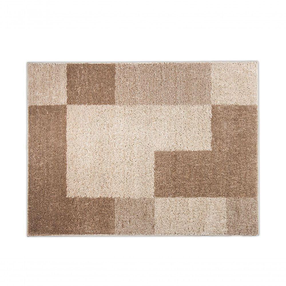 Tapete Sala Toque Macio 2,00x2,50 Linha Design Antid. Trigo Des 18 - 2