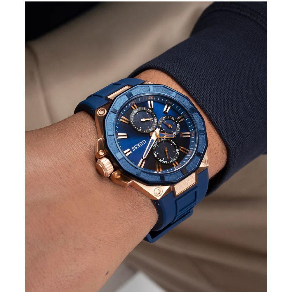 Relógio Guess Masculino Multifunção Gw0803g2 Azul - 2