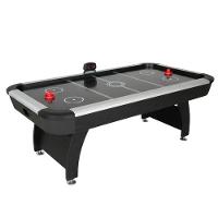 Mesa De Air Hockey Profissional 220v Aero Game Preta Com Pontuação Eletrônica - 1
