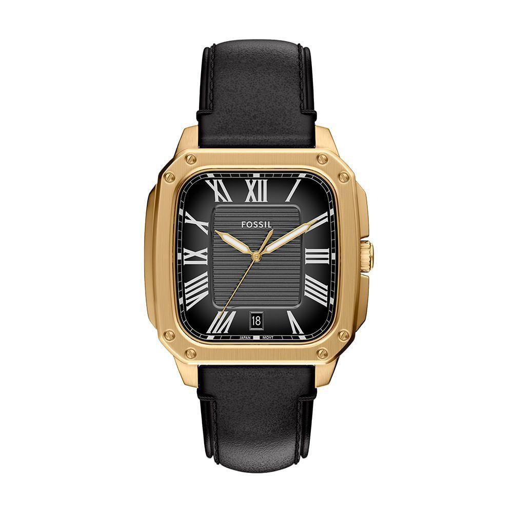 Relógio Fossil Masculino Crosby Dourado - Fs6151/0pn - 1