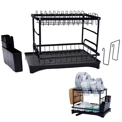 Escorredor De Louça Copo Prato Talheres Utensilios Cozinha Pia Mesa Bancada Limpeza Multiuso Organizaçao