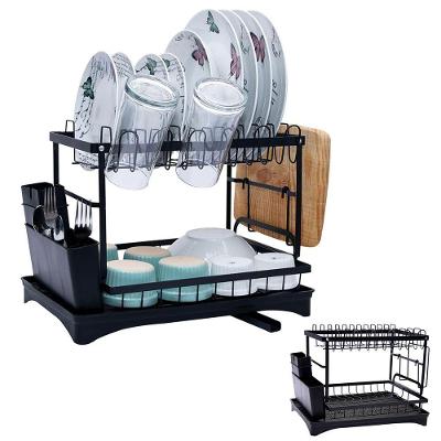 Escorredor De Louça Copo Prato Talheres Utensilios Cozinha Pia Bancada Mesa Organizaçao Pratico Limpeza Multiuso