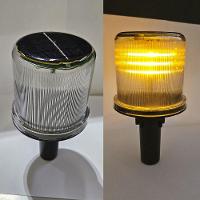 Sinalizador Viario Solar Cone Rodovia Estrada Obra Sinalizaçao Transito Estacionamento Segurança Acidentes Alerta Aviso - 3