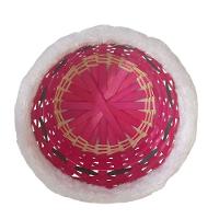 Cesta De Vime Natal Médio - 23cm X 12cm - 2