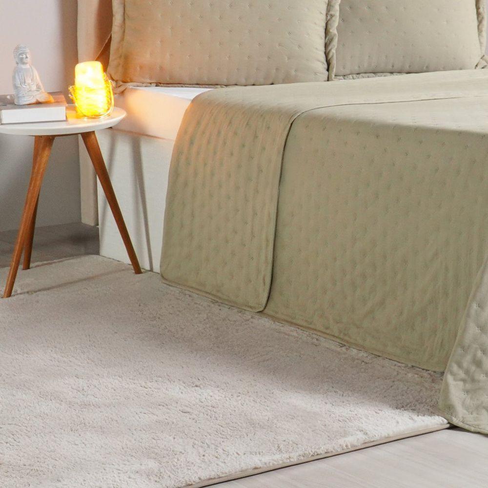 Kit Colcha King Miraggio New Soft 100% Poliéster 260x280cm Folha Seca - 4