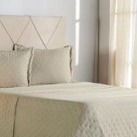 Kit Colcha King Miraggio New Soft 100% Poliéster 260x280cm Folha Seca - 3